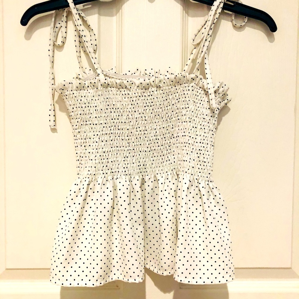 cute polka dot shirt